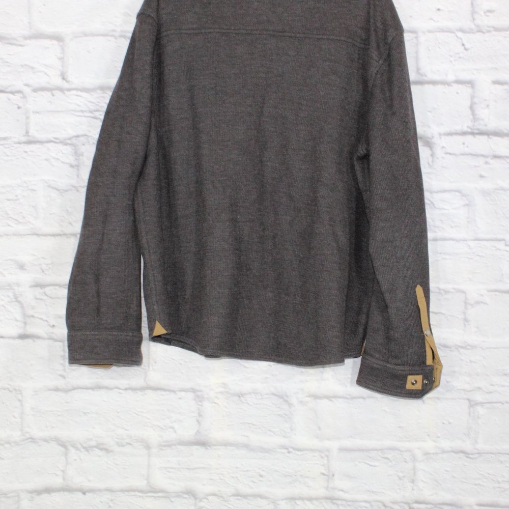LL Bean Down Slightly Fitted Long Sleeve Thermal Style Shirt Size XL - Picture 6 of 8